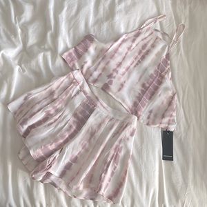 Forever 21 Tie-Dye Short Set